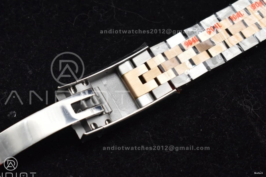 DateJust on Brown VR3235 SS Jubilee Bracelet 126333 Steel Stick Best Dial RG Edition 41 Clean 904L 1:1 0304